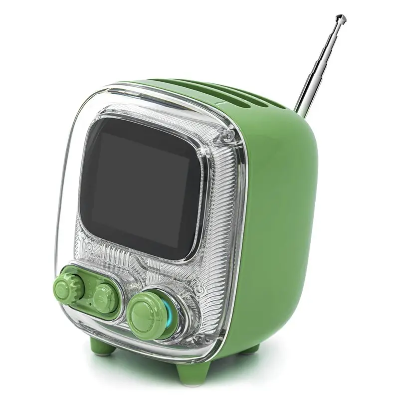 

Портативная Bluetooth-колонка B63B-Mini в ретро-стиле с белым шумом, винтажная колонка для сна, высококачественный сабвуфер