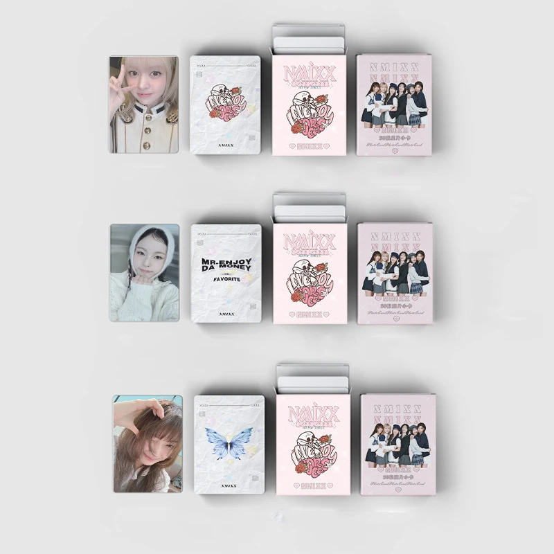 Imagem -06 - Cartões Fotográficos Nmixx para Meninas Entwurf ad Mare Pick la Photocards Álbum Presente de Fãs Kpop Novo 50 Peças por Conjunto