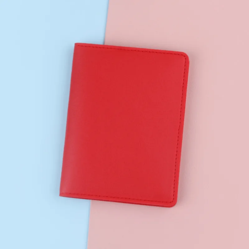

Кожаный чехол-кошелек из ПУ с держателем для карт, унисекс дизайн, 14.2*10.6*1 см, для деловых поездок, международных путешествий и повседневного использования