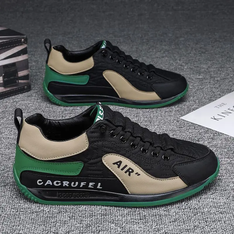 Hommes baskets mode chaussures décontractées en plein air luxe Tenis chaussures d'entraînement léger confort Sport chaussures de course pour hommes chaussures plates vulcanisées