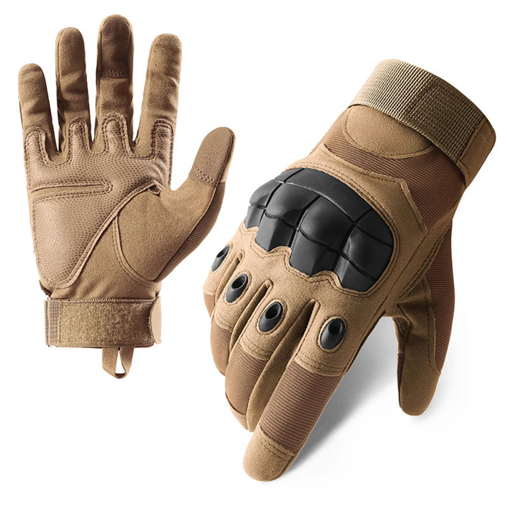 

Touch Screen Motorcycle Gloves Summer Airflow Full Finger Breathable Motocross with TPR Knuckle Protection 120g Lightweight