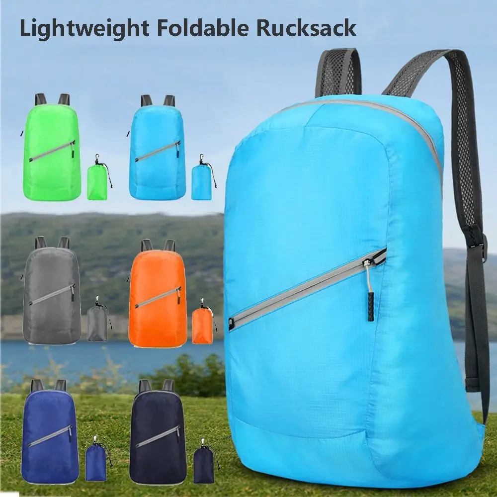 

Ultralight Men Women Camping Waterproof Hiking Outdoor Women Foldable Men Backpack Lightweight Nylon Bag Mini Travel Backpack
