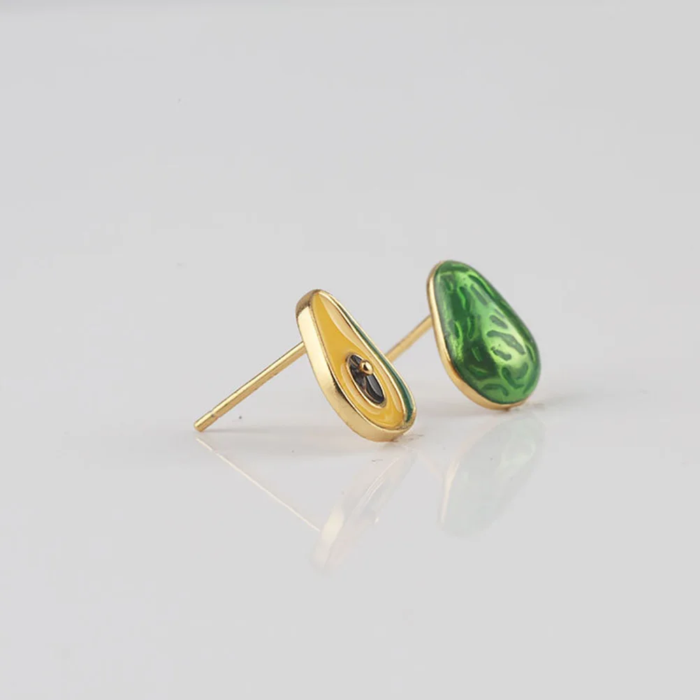 

Avocado Earrings Fruit Dangling Trendy Decorative Eardrop Jewelry for Women Fashion