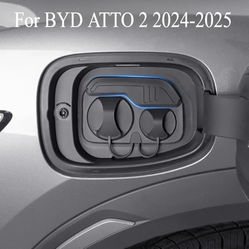 Charging Port Waterproof Cover For BYD YUAN PRO ATTO 2 2024-2025 Charging Gun Silicone Dust Rain Modification Parts Accessories