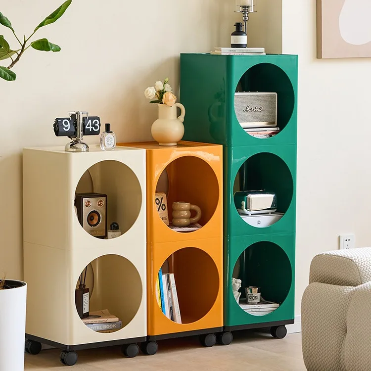 

Multi-layer storage cabinets acrylic bedroom bedside table living room high-value storage cabinets pet cat's nest