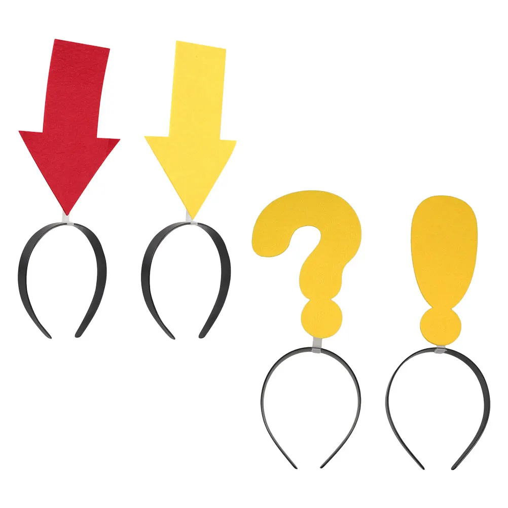 

4pcs Arrow Headbands For Women Novelty Birthday Party Hair Accessories Cute Costume Photo Props - Lightweight Party