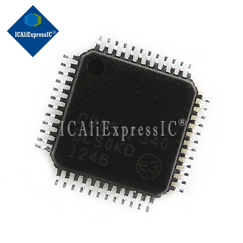 10pcs/lot C8051F340-GQR C8051F340 C8051 QFP-48 In Stock