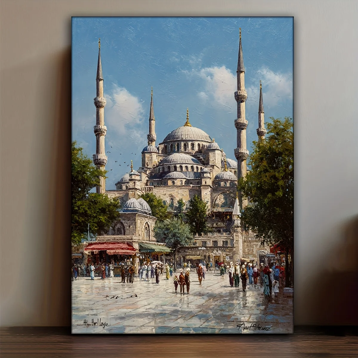 

500/1000/1200/2000PCS Puzzle Islamic Architecture in Türkiye Jigsaw DIY Modern Home Wall Decor Holiday Gifts Educational Gift