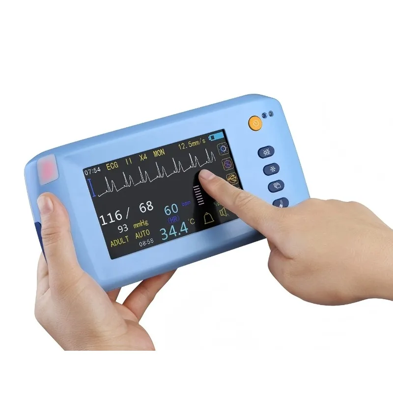

Multiparameter Electric Handheld Patient Monitor EtCO2 Monitoring Color TFT-LCD Touch Screen Portable Veterinary Use Class II