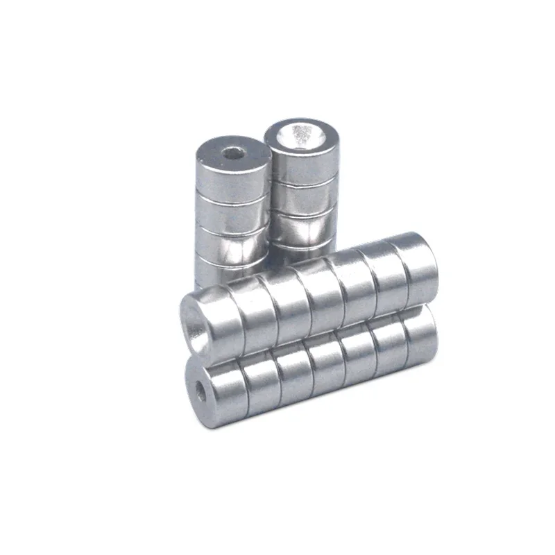 10x5-4 Round Super Strong Magnet 10x5 mm Hole 4mm For Home Refrigerators, Offices DIY 10*5-4 mm