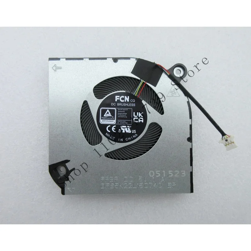 WYORESY New Original Laptop CPU Fan For ACER Aspire 7 A715-51G FPBP DC 5V 1A DFS5K22 L15C740 EP