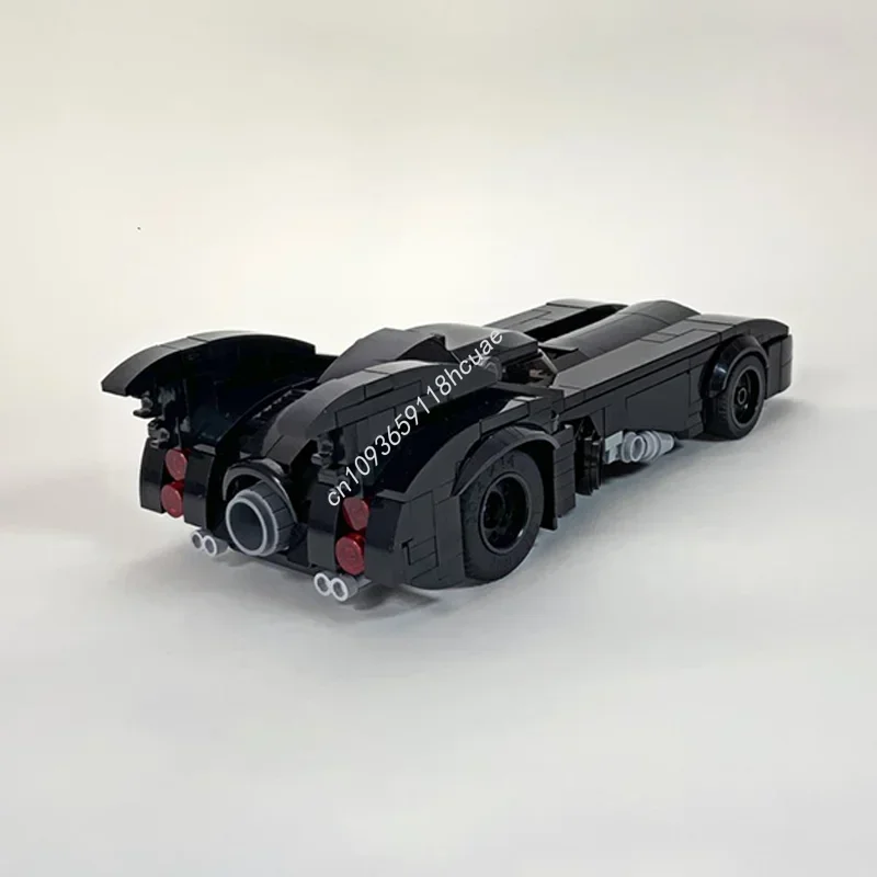 406pcs MOC Tim Burton S Batmobile Super Model Building Toys Blocks Assemble DIY Idea Education Festival Gift Brick Birthday view 3