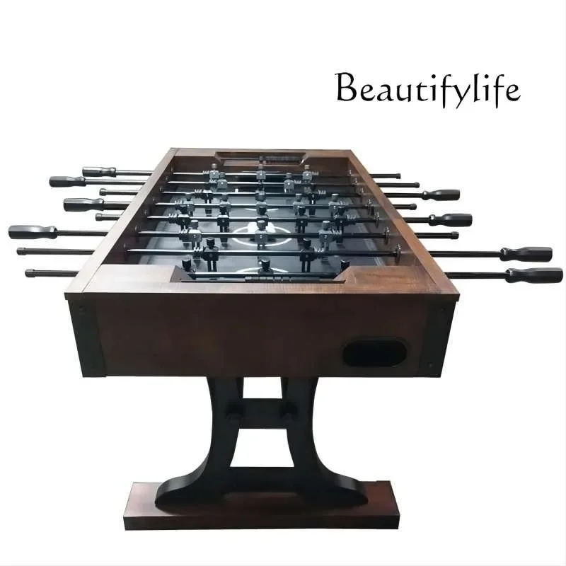 

FG52Tavolo da calcio Tavolo da tavolo Tour per piedi 8 poli Barra super resistente di lusso per adulti Resistente tutto in legno