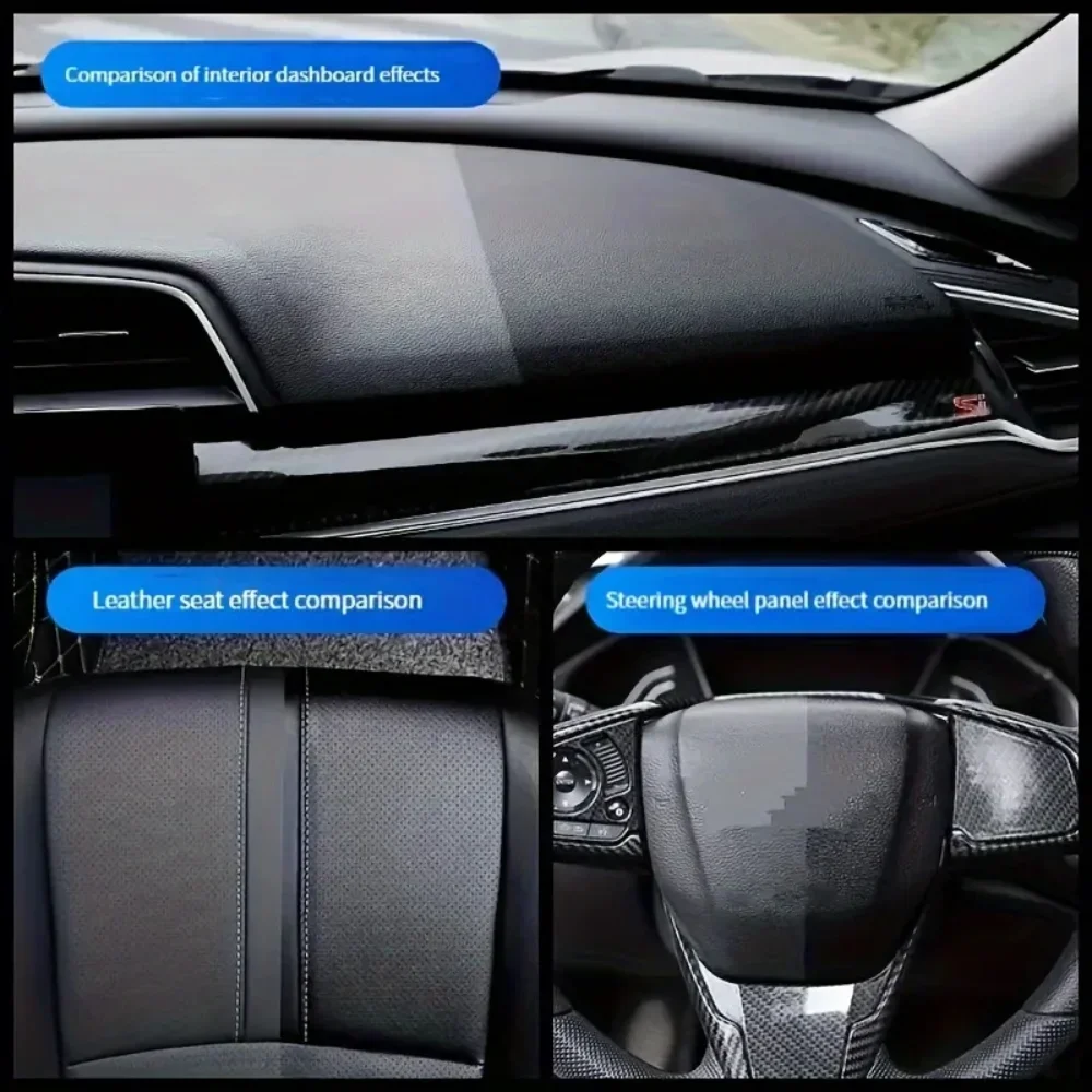 Car Leather Seat Maintenance Care Oil Multifunctional Cream Interior Polishing Stain Removal Refurbished Leather Sofa Cleaning