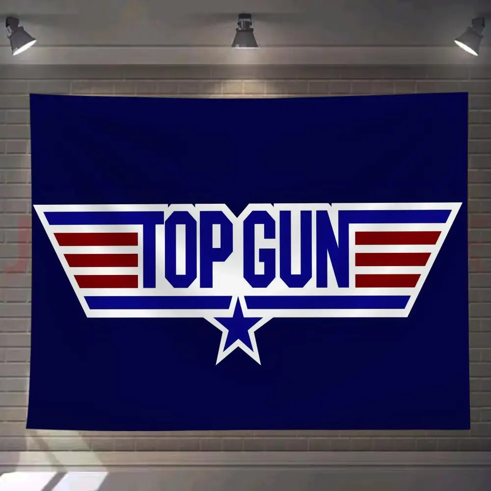 T-Top GunS Movie   Living Bedroom Party Dormitory Interior Wall Bohemian Decoration Attached Clip