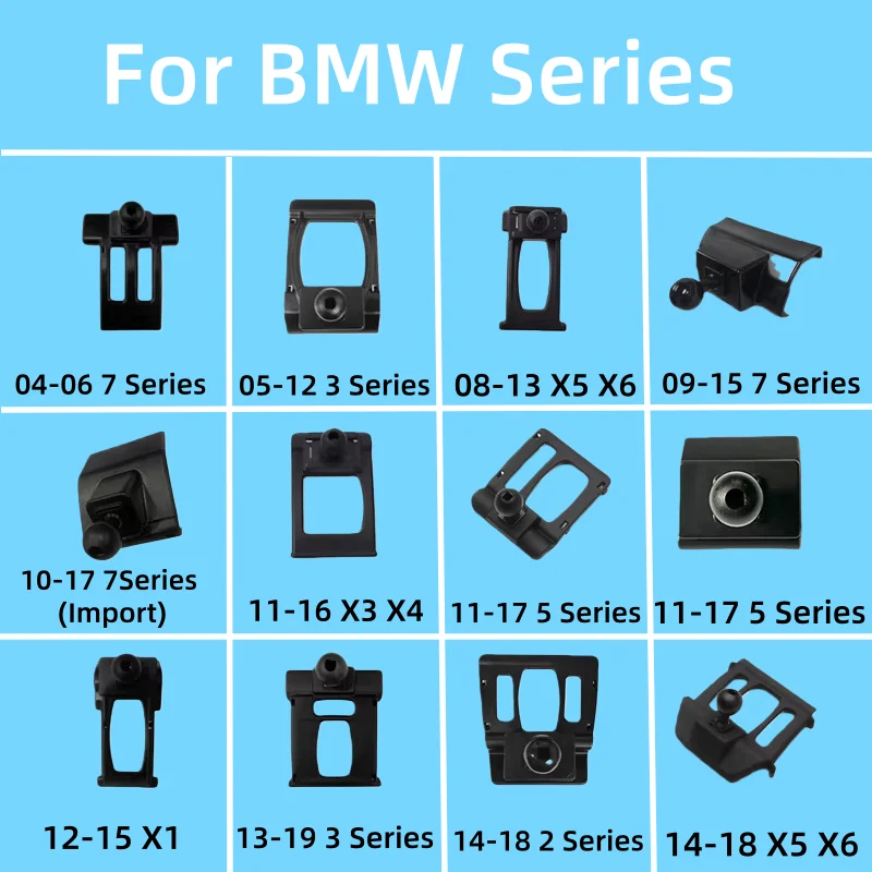 For BMW Car Phone Holder Stand Dedicated Mount Bracket Automobile Fixed  3 5 7 Series X2 X3 X4 X5 X6 X7 E46 E60 E90 F10 F30 G20 view 2