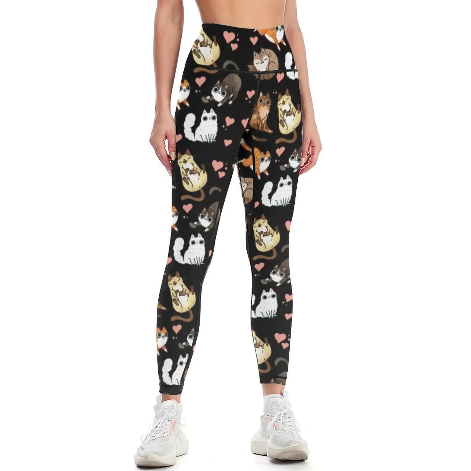 

Derpy Cute Cats & Kittens Leggings gym pants Women's tights Womens Leggings