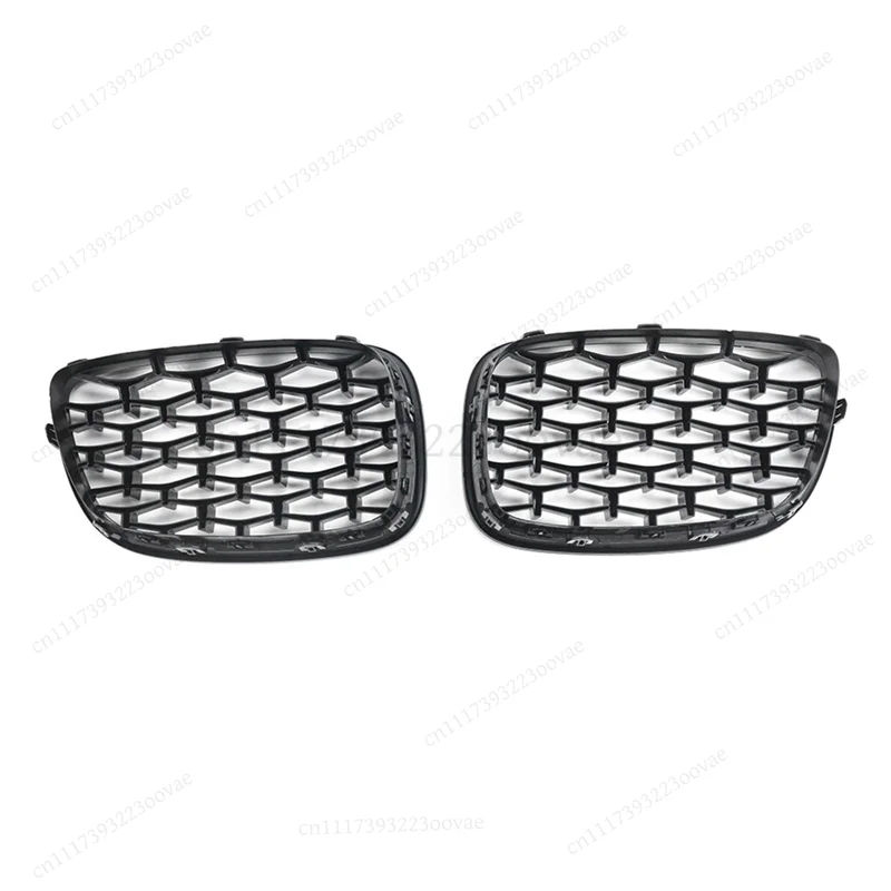 L-5 Series GT F07 Hatchback 2010-2017 Black Diamond Meteor Style Front Grille Replacement Car Parts