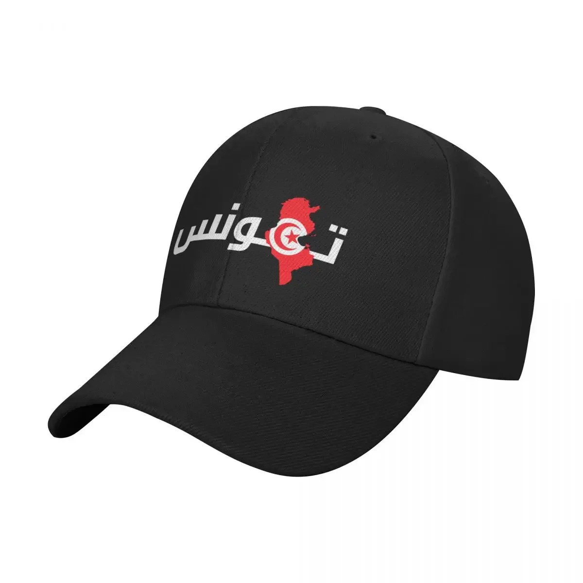 

Tunisia map Flag Arabic name Baseball Cap Luxury Brand Sunscreen Golf Wear Men Women's