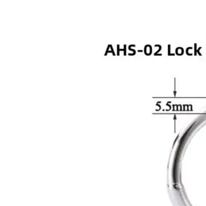 Stainless Steel Lockout Hasp 6 Pack 1.5 Inch Jaw Diameter for Industrial Maintenance Teams and Safety Standards