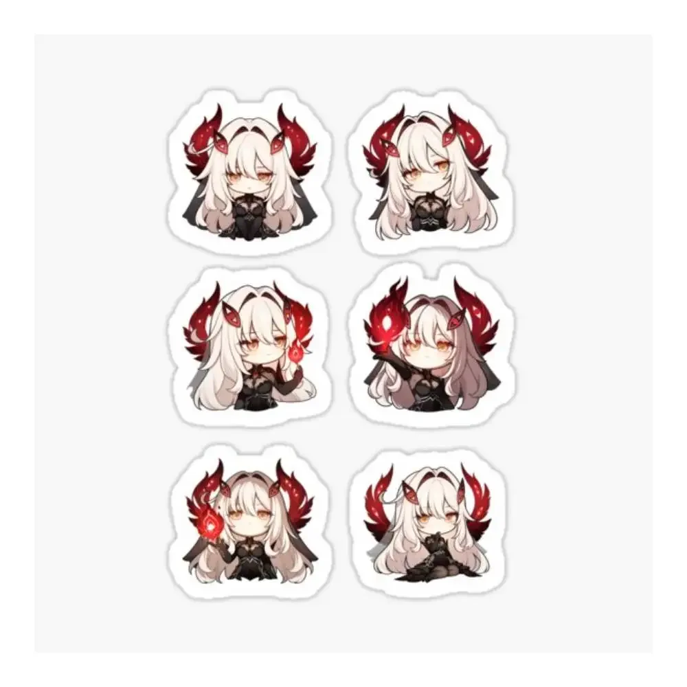 Genshin Impact Pack Sticker Car Window Bumpers Die-cut Vinyl Stickers Decorative Accessories