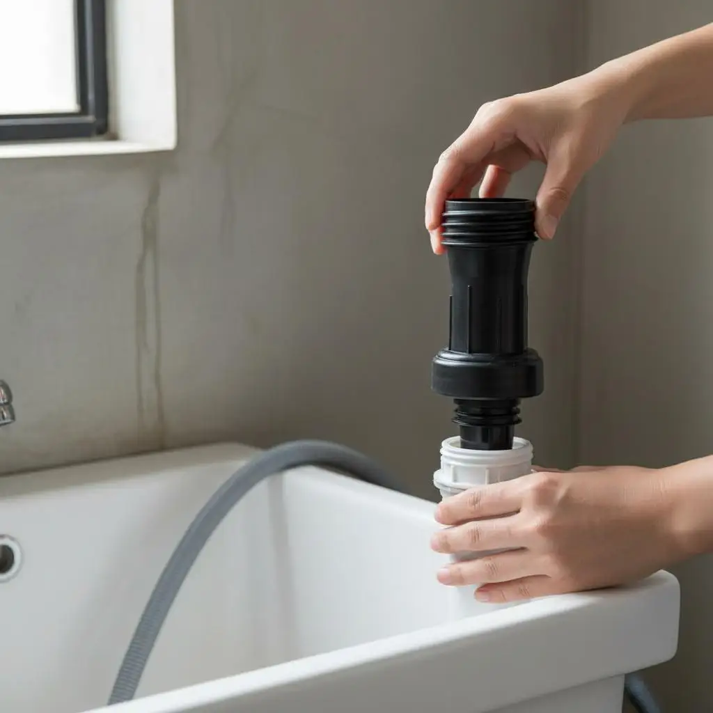 IBC Tote Tank Drain Extension Adapter Plastic Extension Tube Nickel Plated Faucet Water Tank FaucetFor Water Outlet Pipe