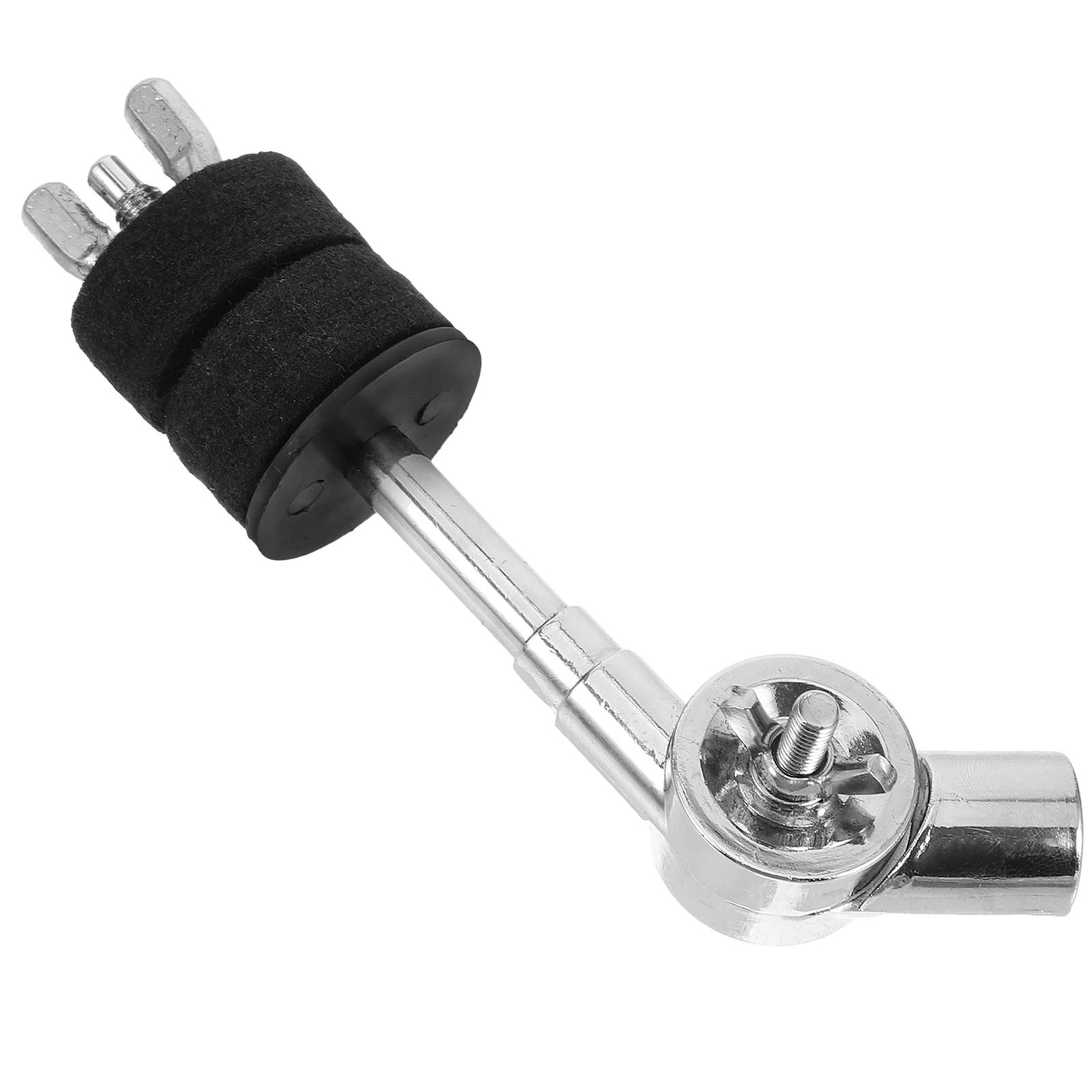 

Cymbal Stacker Mount Zinc Alloy Drum Hardware Lightweight Broom Arm Holder Cymbal Boom Attachment Drum Accessories