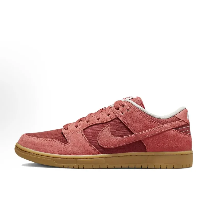 Nike Red Dunk SB comfortable wear-resistant slip-resistant versatile casual low-top Board Shoes