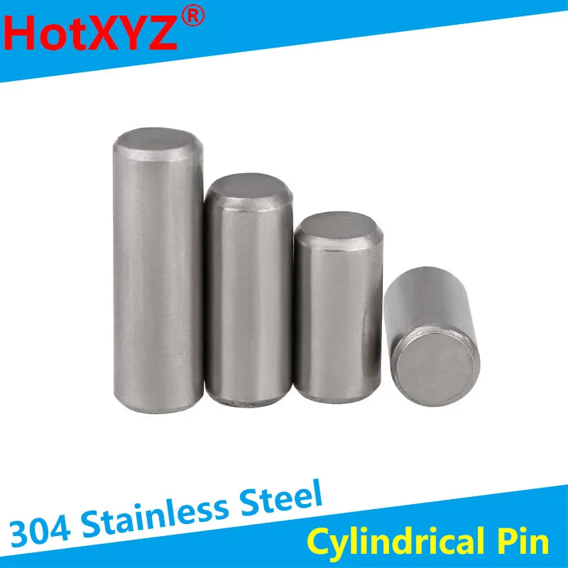 Gb119 Standard Part 304 Stainless Steel Cylindrical Pin Locating Pin Fixing Pin Pin Pin M10-M12 5Pcs