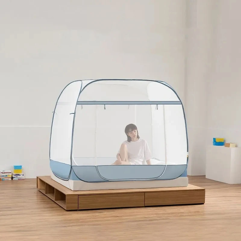 

Summer Universal Large Space Mosquito Net High Quality Three-Door Home Mosquito Net Travel Portable Foldable Anti-mosquito Tent