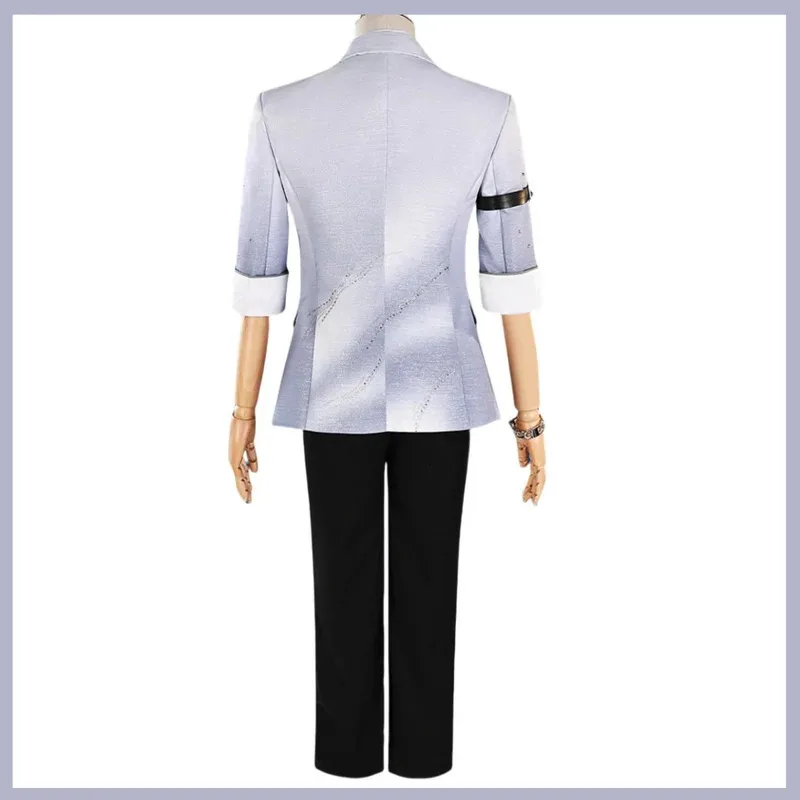 게임 러브 앤 딥스페이스 칼렙 코스프레 의상 샤이 이저우 생일 파티 이브닝 드레스 코트 유니폼 가발 남성 카니발 슈트x;2'a,6.