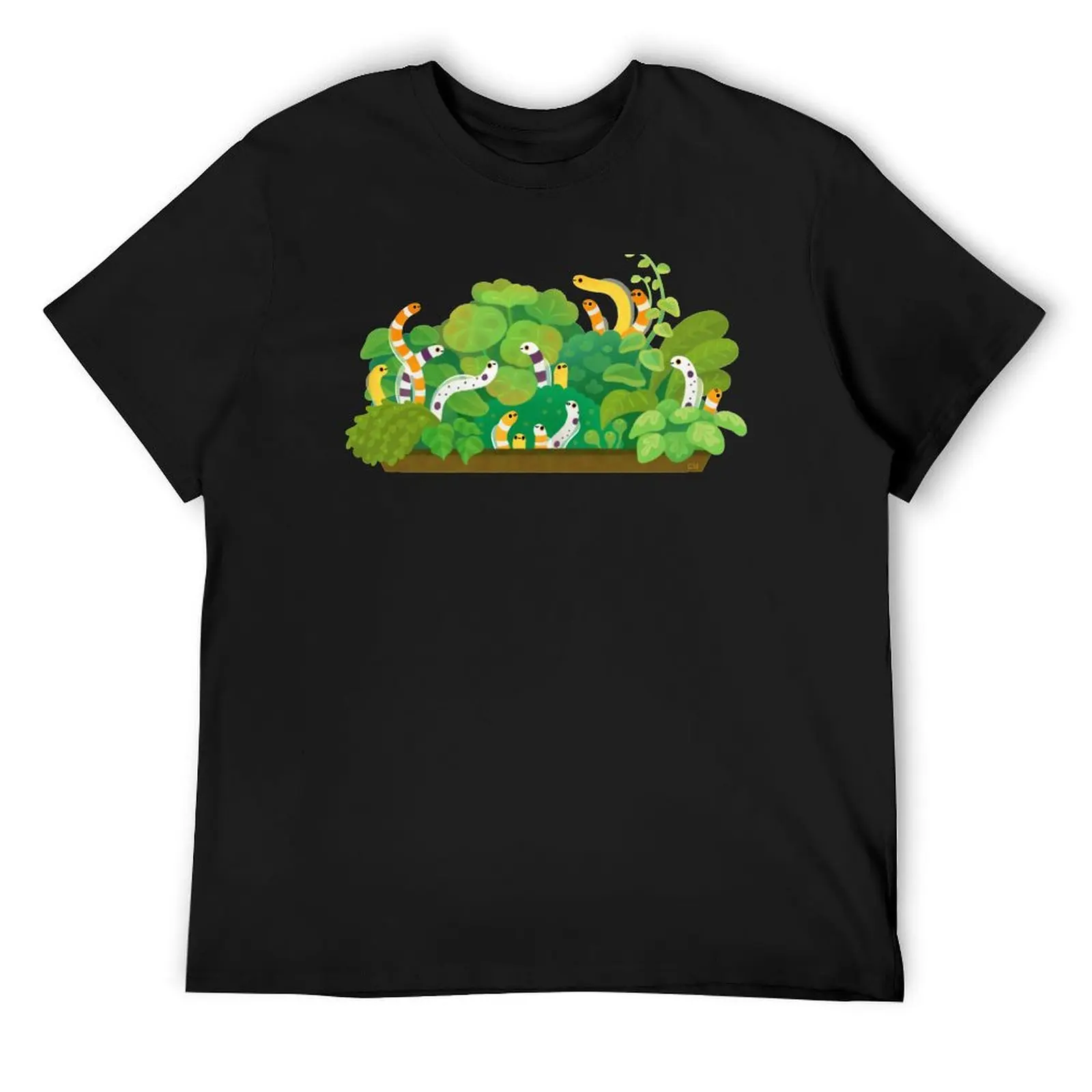 Garden eel T-Shirt plus sizes summer tops workout shirts for men