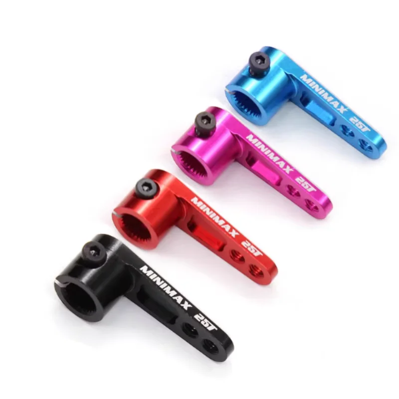 Aluminum Alloy 25T Servo Arm Heighten Steering Link Servo Part For RC Car TRX4 SCX10 TAMIYA ARRMA Wltoys HSP