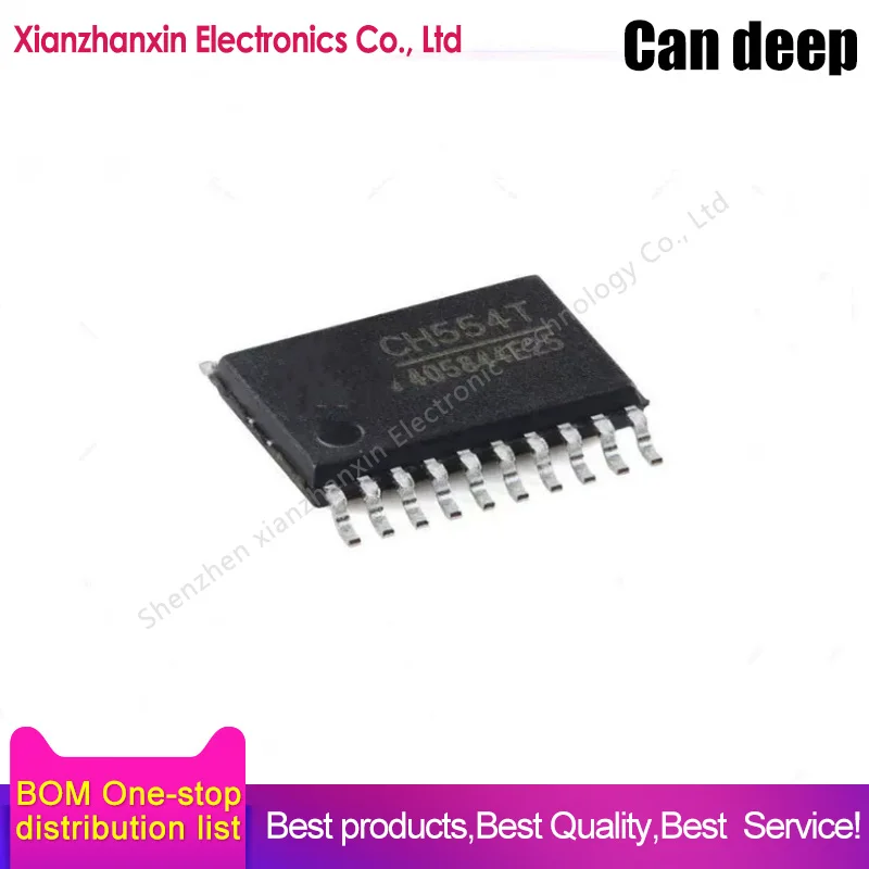 5PCS/LOT CH554T TSSOP-20 8-bit enhanced single-chip microcontroller chip