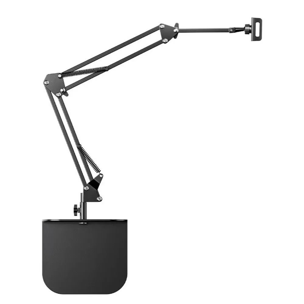new-hidden-tablet-stand-rotation-foldable-flexible-arm-phone-mount-alloy-adjustable-portable-lazy-bracket