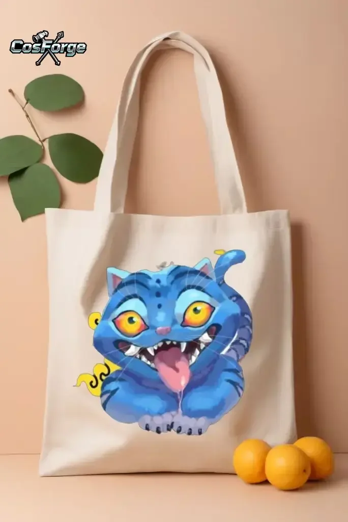 

Kpop Demon Hunters HUNTR/X аниме холщовая сумка на одно плечо сумка для покупок аксессуары для косплея для женщин и мужчин студентов