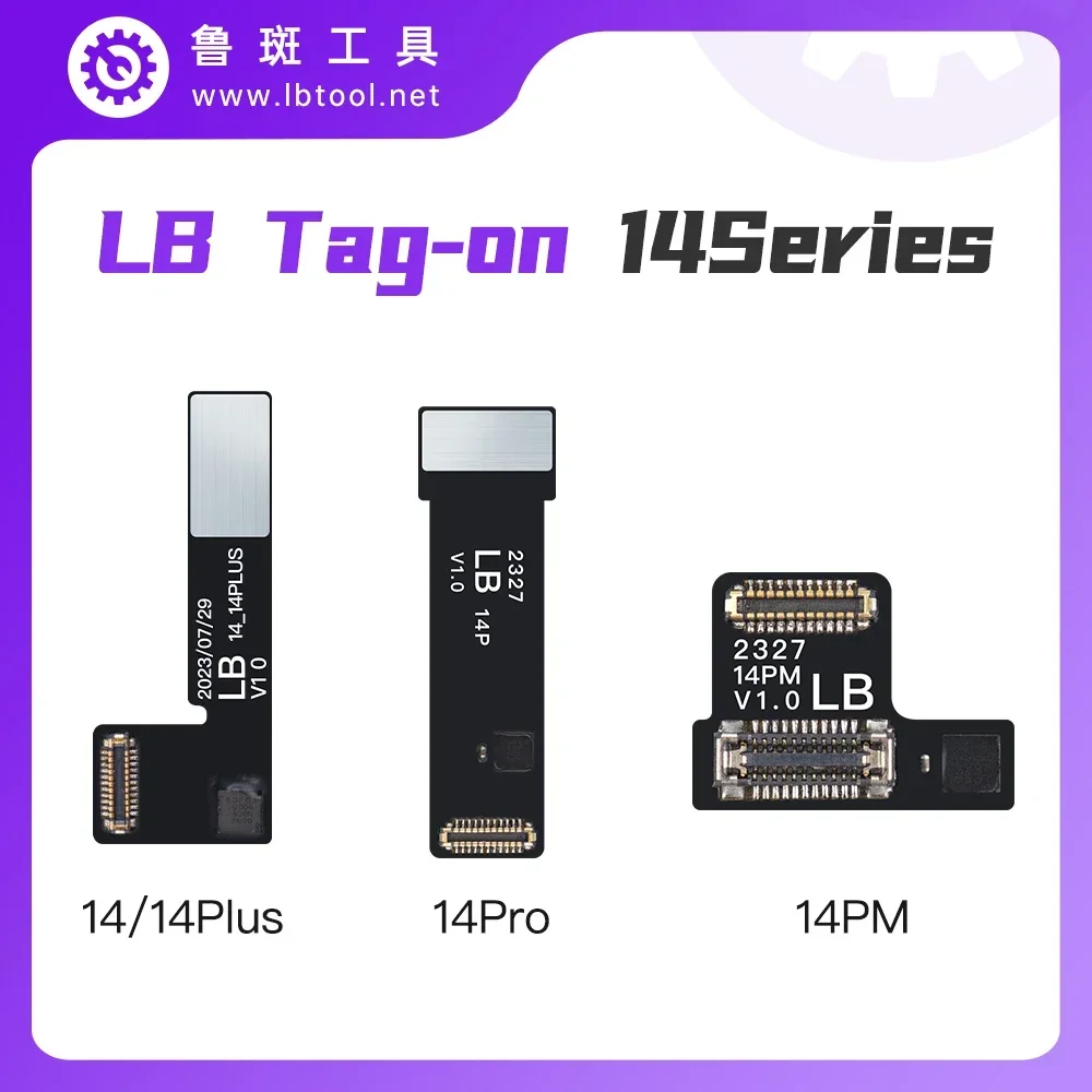 

Luban Tag-On Camera Non-Removal Repair FPC Flex Cable for IPhone 12-15 ProMax Mini Camera Repair Cable Solve POP-UP Problem