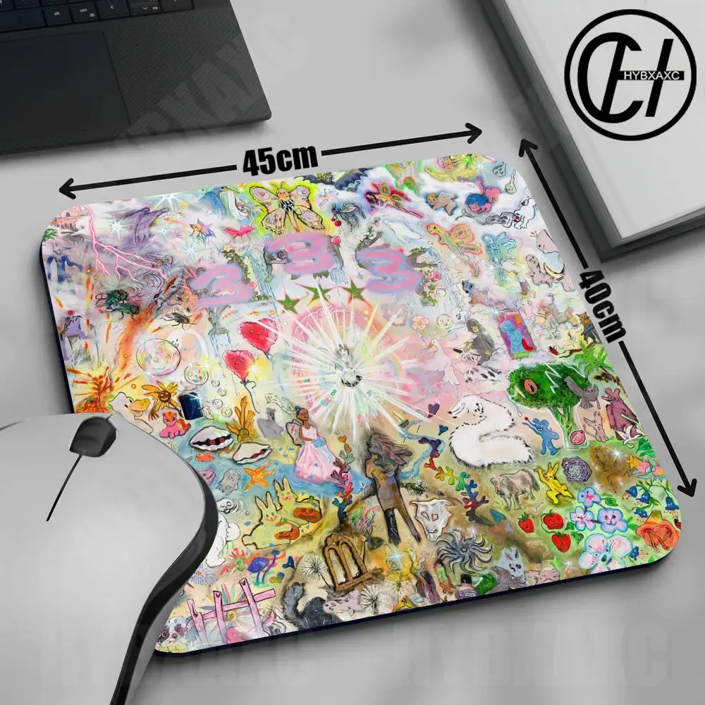 Hot Album Mouse Pad Small Rapper B-Bladee 333 Desk Pad Desktop Computer Keyboard Wireless Mouse Boy Girl Gift for Play games