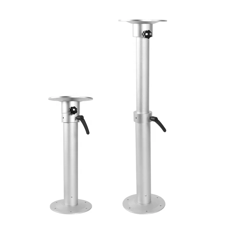 Caravan Accessories RV Table Leg Adjustable Aluminum Alloy Telescopic Dining Table Leg For RV Camper Travel Trailer