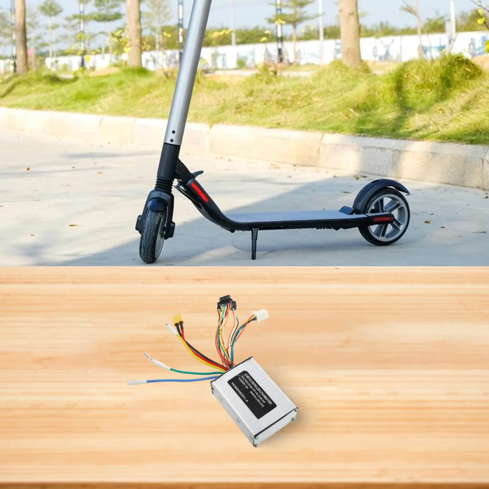 

8 Wire Controller Electric Scooter Controller 8 Wire Electric Controller 8 Wires Connection Lightweight Design