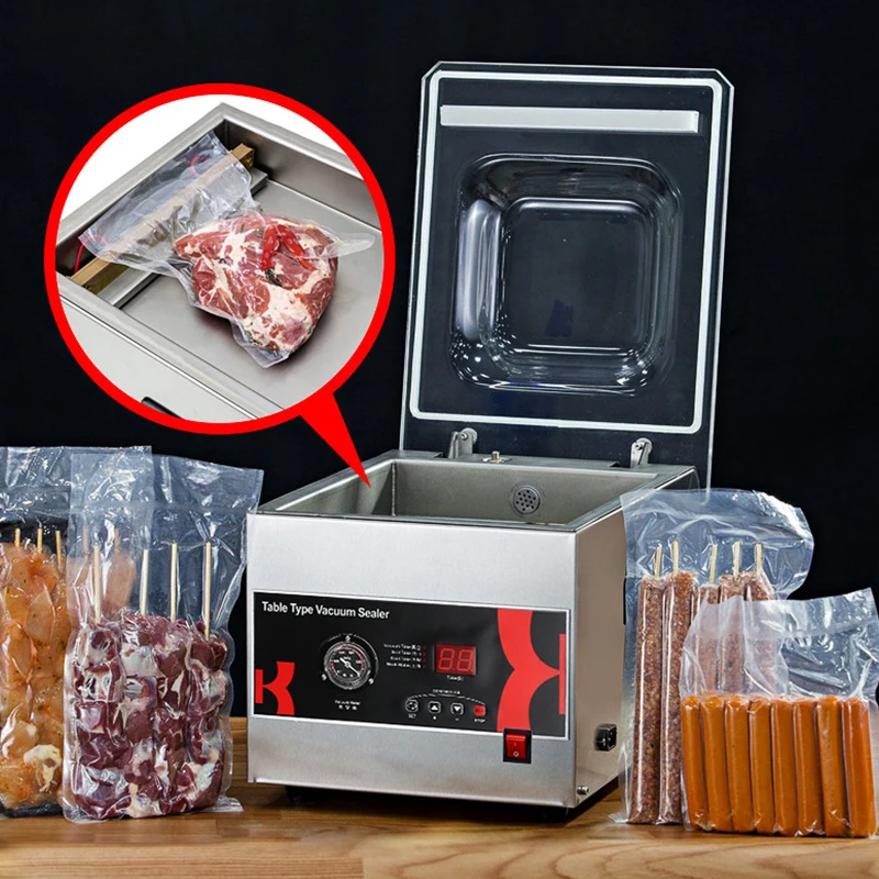 DZ-260C Industrial/Household Chamber Sealer Food Meat Fruit And Vegetable Vacuum Packing Machines