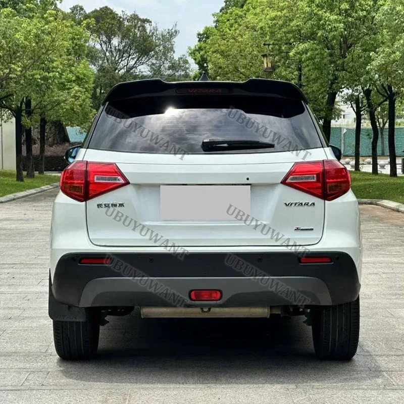 For Suzuki Vitara 2015 To 2022 High Quality ABS Plastic Rear Wing Roof Rear Box Decorated Spoiler