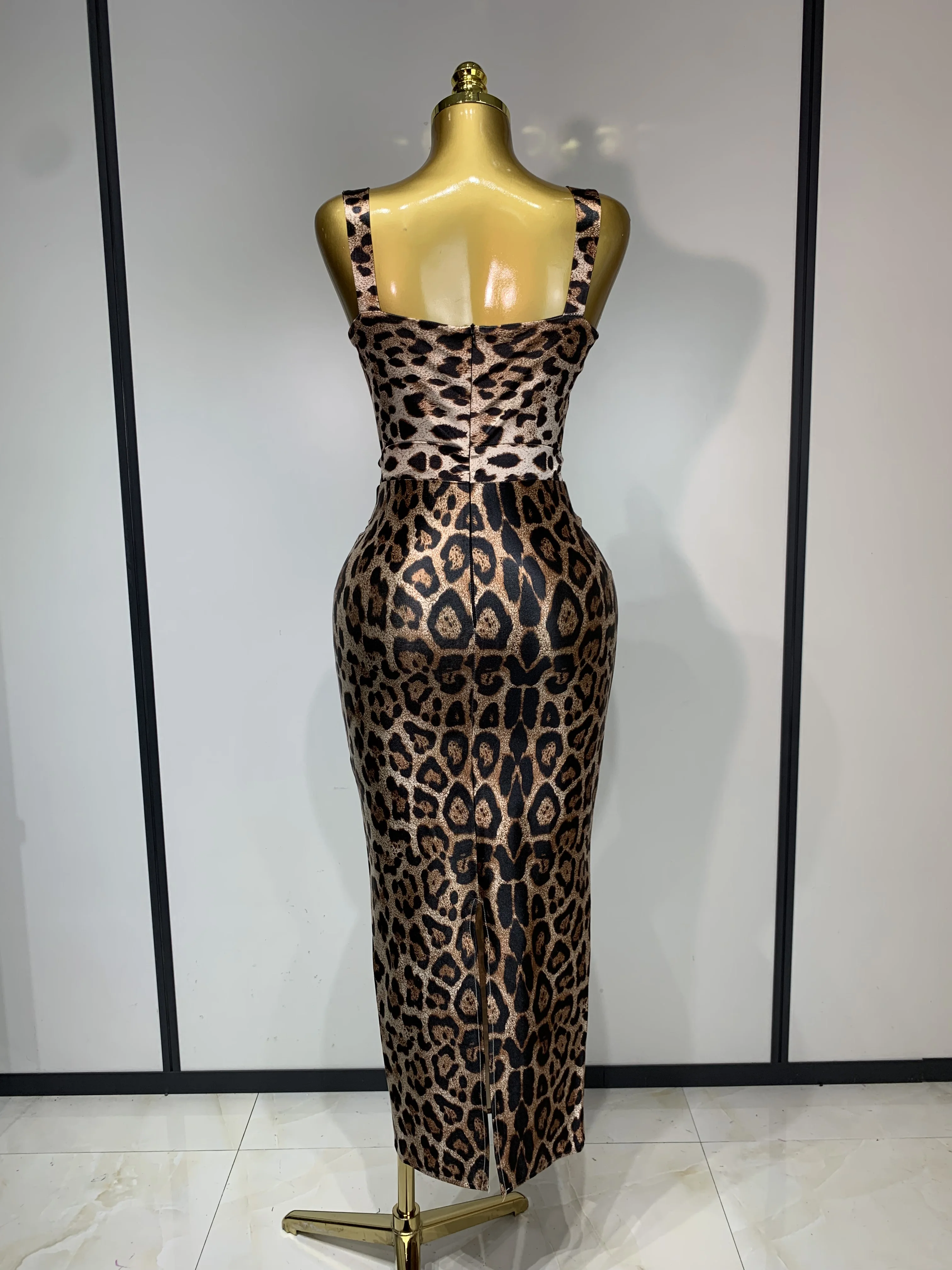leopard dress bodycon Darcie Leopard Print Bodycon Dress main image 1