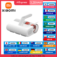XIAOMI MIJIA Dust Mite Vacuum Cleaner,Lightweight,Visible Dust Compartment,12Kpa Cyclone Suction Power Bed Handheld Vacuums Home
