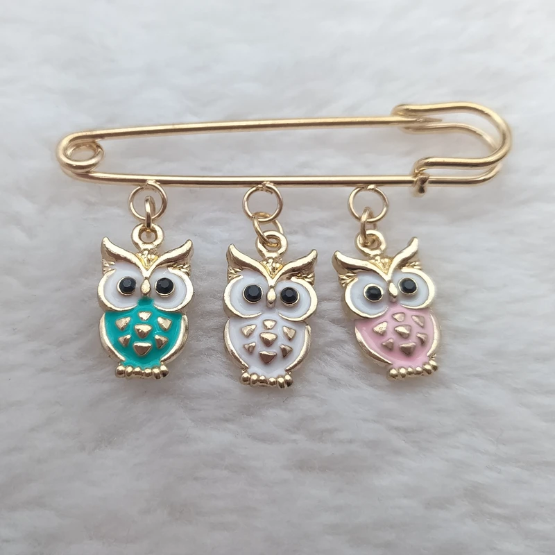 Fashion Exquisite Owl Brooch Korea Fashion Enamel Brooch Animal Brooch Ladies Men\'s Gift Accessories