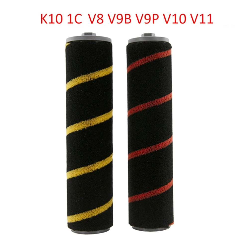 2Pcs Main Roller Brush for Dreame V8/ V9B /V9P/V10/V11 for Xiaomi Mijia K10 1C Vacuum Cleaner Replacement