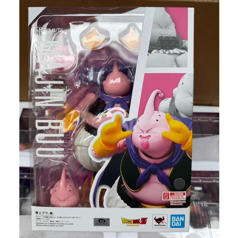 Auf Lager Bandai Original SHF Dragon Ball Majin Buu Anime Figur Gelenke Bewegliche Modell Spielzeug Sammeln Ornamente Geschenke Kinder