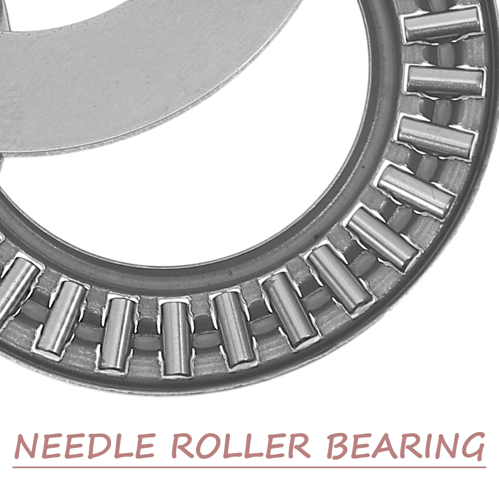 2Set Thrust Needle Bearings Steel Parts 25Mm Bore 42Mm Od Automotive Robot Industrial Machine Tool Equipment Roller Bearings