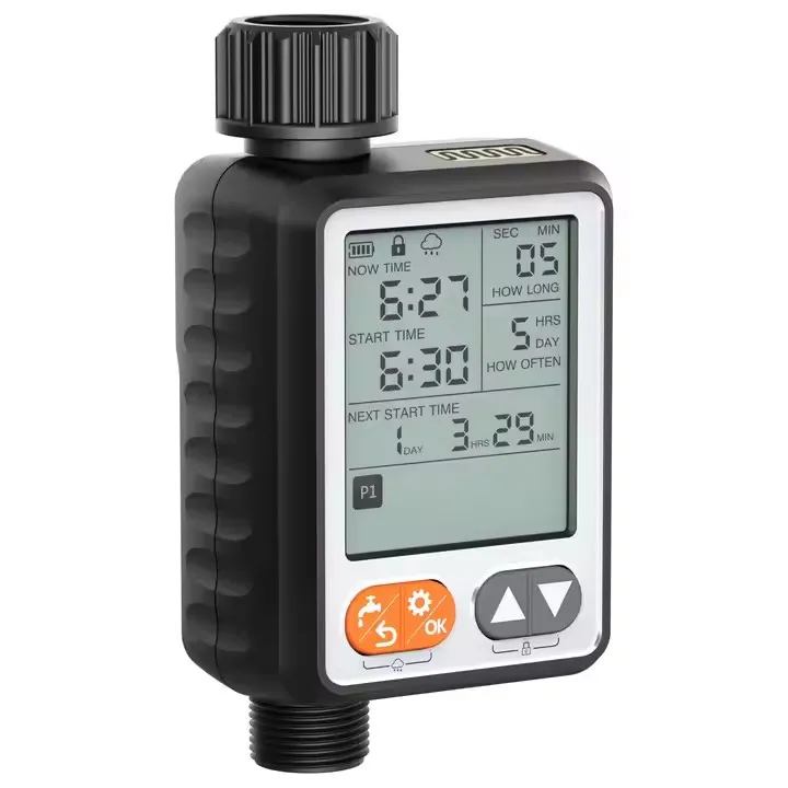 Hedao Digital Big LCD Screen Timing Controller Sprinkler Timer Garden Timer Irrigation Water Timer Outdoor