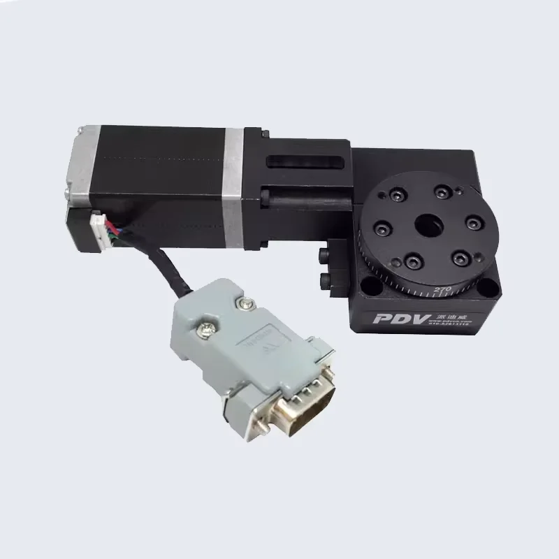 PX110-30 High Precision Motorized Angle adjustment stage  Electric Rotating Machine, Electric Optical Rotating Platform